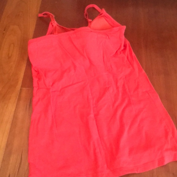 Coral colored tank top - Picture 3 of 5